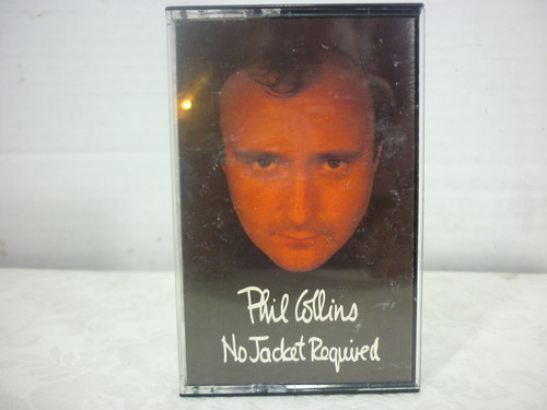 Phil Collins No Jadket Required Cassette tape