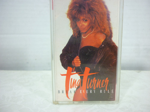 Tina Turner Break Every Rule on cassette tape