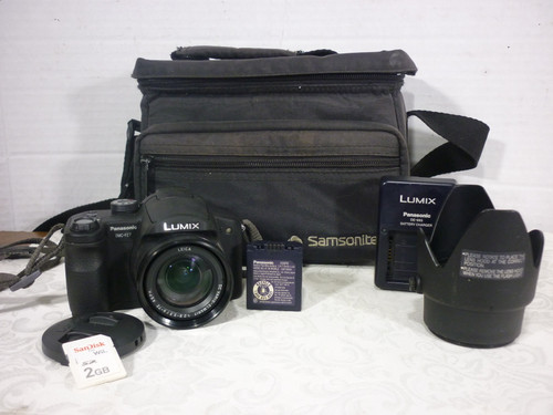 Lumix Digital Camera DMC-FZ7 with Accessories