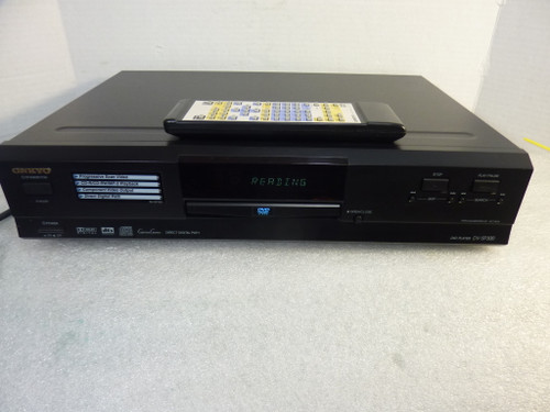 Onkyo DVD Player DV-SP300 Digital Output CD Player Serviced Tested