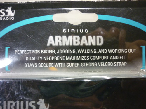 Sirius Satellite Radio Arm Band