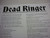 Meatloaf - Dead Ringer Vinyl LP record album