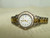 Vanity Fair Ladies Watch Gold/ Silver Tone Quartz w/ New Batter