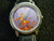 Disney Tigger Watch w/ Black Leather Band (New Battery)