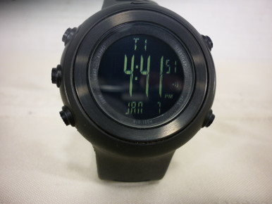 Nike Oregon Series Digital Watch WR0034 Men's Black New Battery