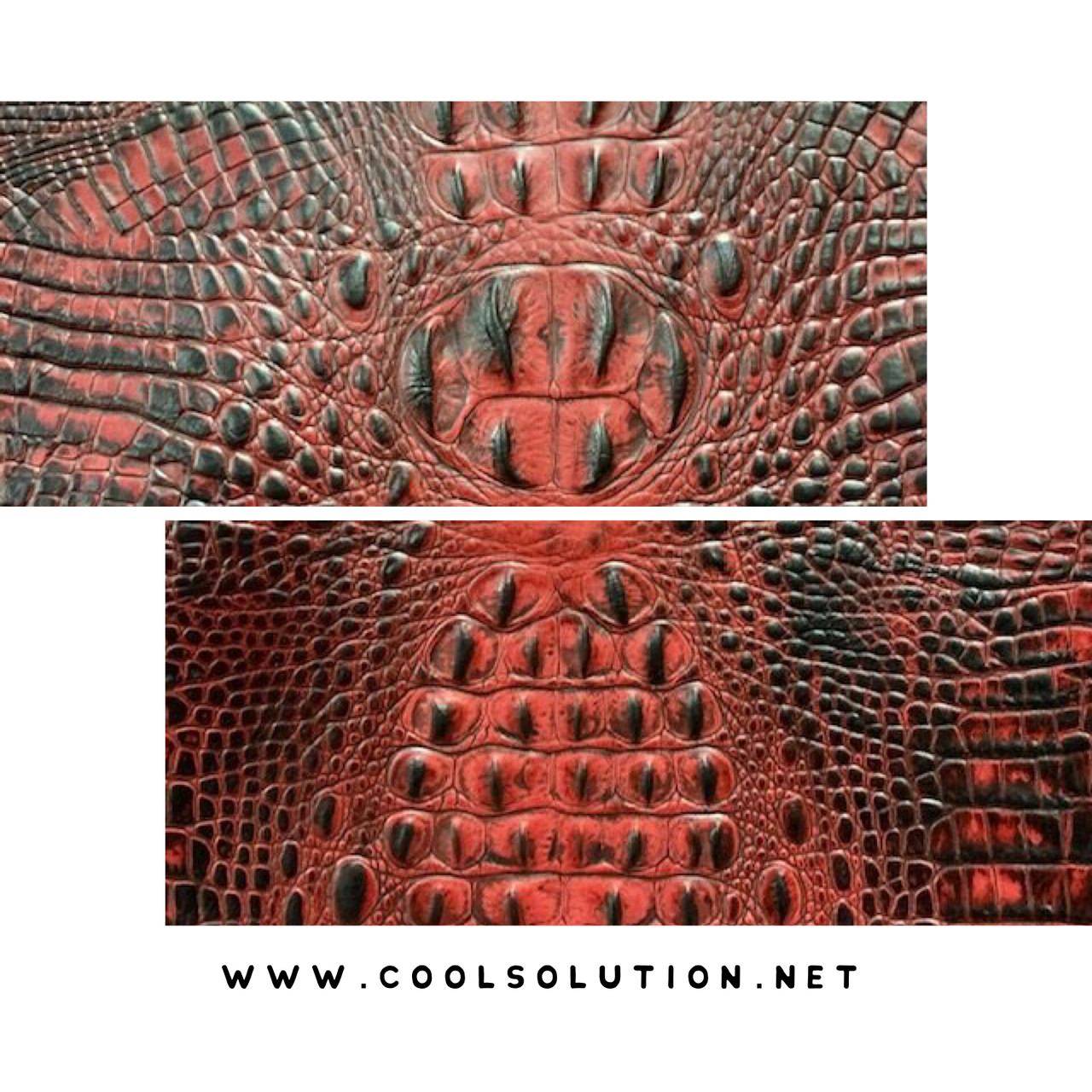 未使用級⭐︎CROCODILE SKIN ハンドバッグ ターンロック レッド Womens-Crocodile-Genuine-