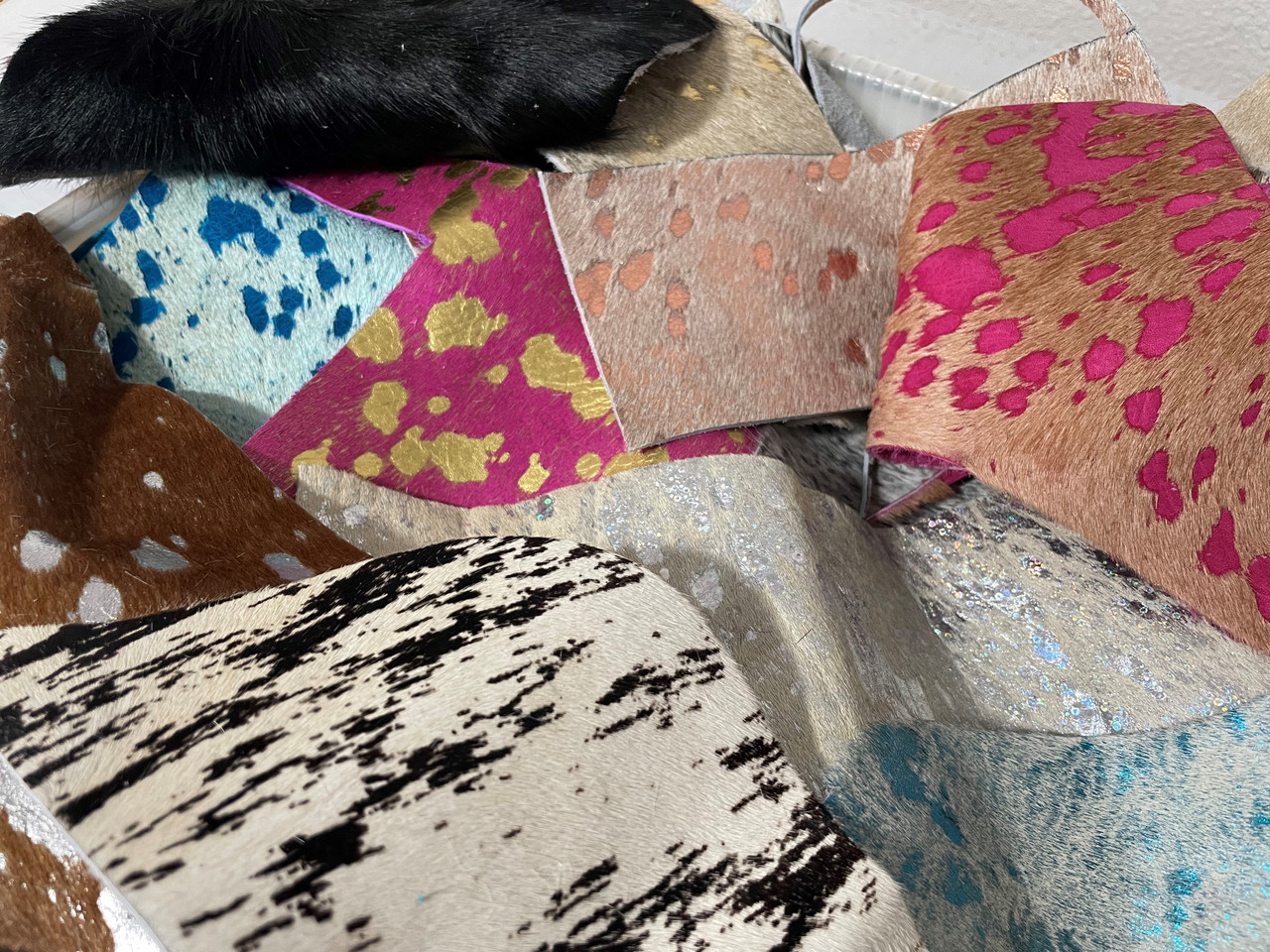 Cowhide Scraps
