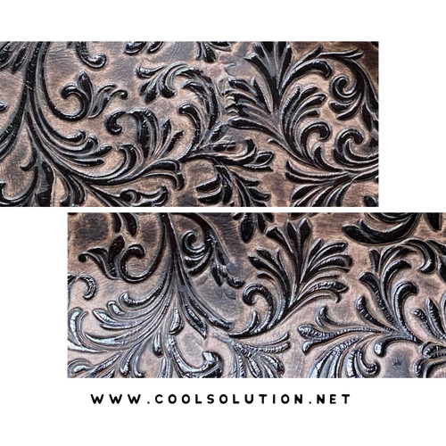 cowhide leather sheet, western leather, brown leather