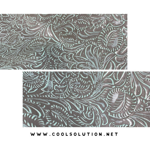 embossed leather sheets, leather for earrings, cowhide embossed