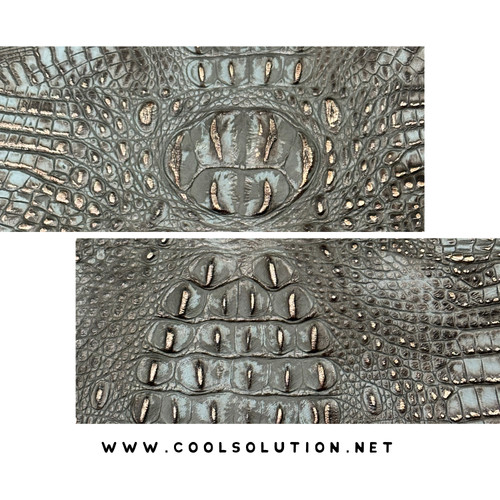 Crocodile Embossed Leather: Differences With Genuine One – Stonestreet  Leather
