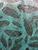 emboss leather, cowhide leather, turquoise leather, leather for wallets