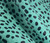 stenciled cowhide, Cowhide Printed Leather, Funky Cheetah, Turquoise Leather