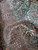 Metallic Leather,  Mocha Turquoise Crocodile, Leather Embossed, Leather Sheets, Cowhide Embossed, Leather Sheets, Leather by Square, Leather Cuts