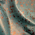 Premium turquoise cowhide leather with copper metallic acid washed finish, perfect for handbags, belts, jewelry, and custom leather projects.
