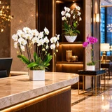 WHICH ORCHID ARRANGEMENTS WORK BEST FOR CONDOS AND SMALL APARTMENTS?