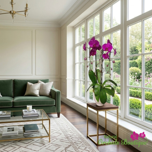 Bright Shine Like A Diamond Phalaenopsis Orchid Arrangement