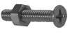 763 Handi-Man SS Phillips Machine Pan Head Screw w Nut 1/4-20 x 3