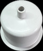 Universal White Plastic Drink Cup Holder Mount Storage with 3/4' Drain Nipple