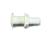 Thru Hall Fitting  11/16"  White Plastic Marine Fitting