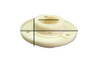 Universal  White Plastic Garboard Replace Flat Screw Driver  Drain