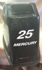 USED 9163T19 Mercury Black Top Cowling 15-25hp 2 Stroke