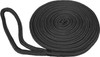 11322 Taylor 1/2"x 15' Black Double Braided Nylon Rope