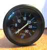 Quicksilver 2-30 PSI Black Water Pressure Gauge ( No Light )