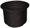 232-LCH1DP T-H Marine Large Black Cup Holder