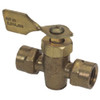 033303-10 Moeller 1/4 FNPT Brass Fuel Shut-Off Valve