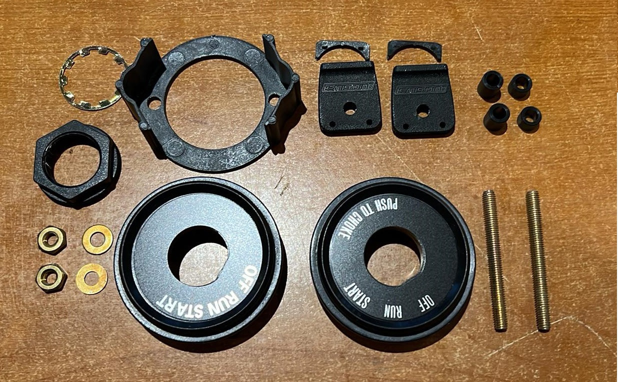 Mercury Outboard Motor Ignition Switch Insert Cover Kit OFF/RUN/START ...