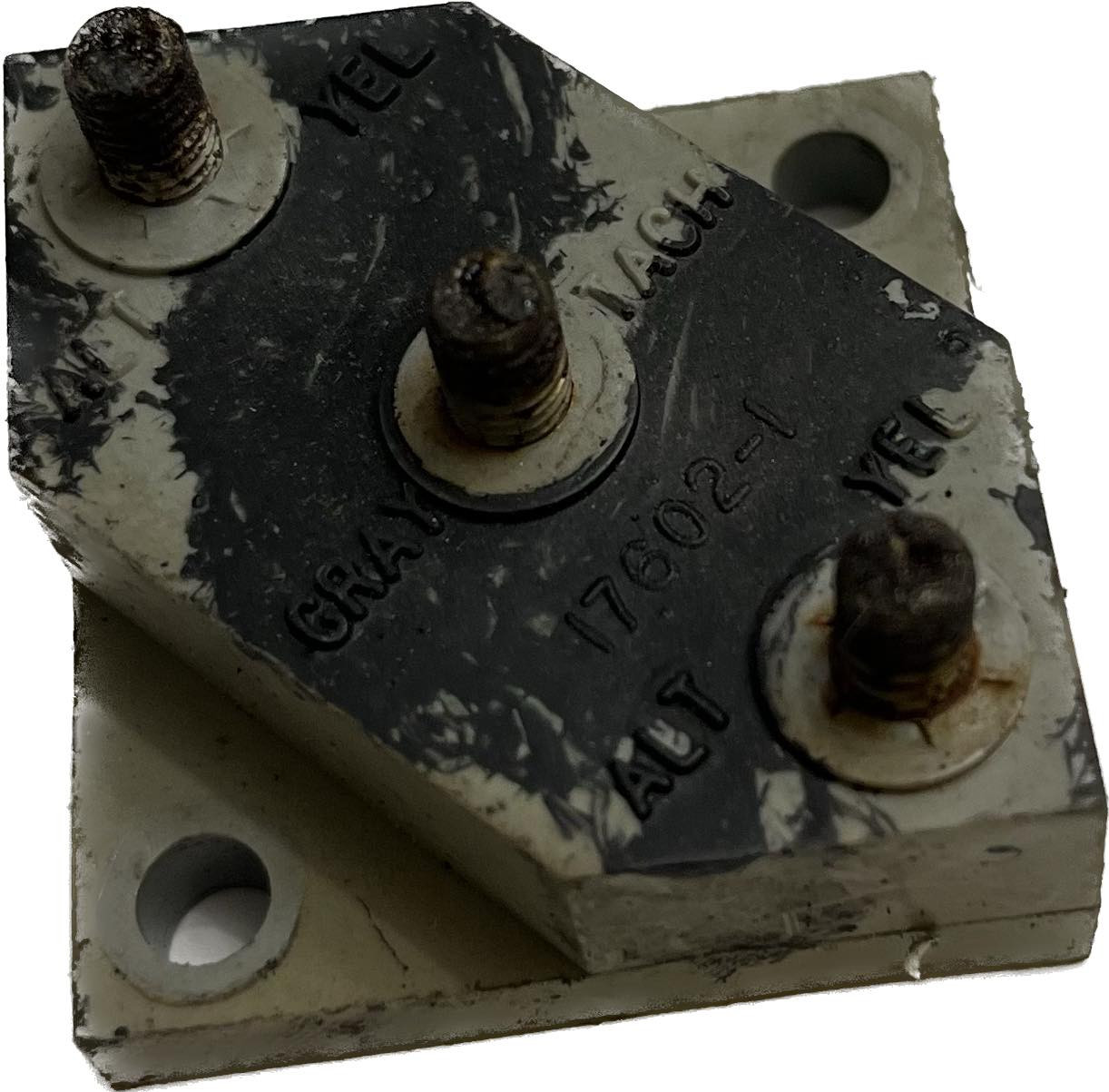 USED 17602-1 Mercury Rectifier Terminal Block 17602A2 50-125hp ...