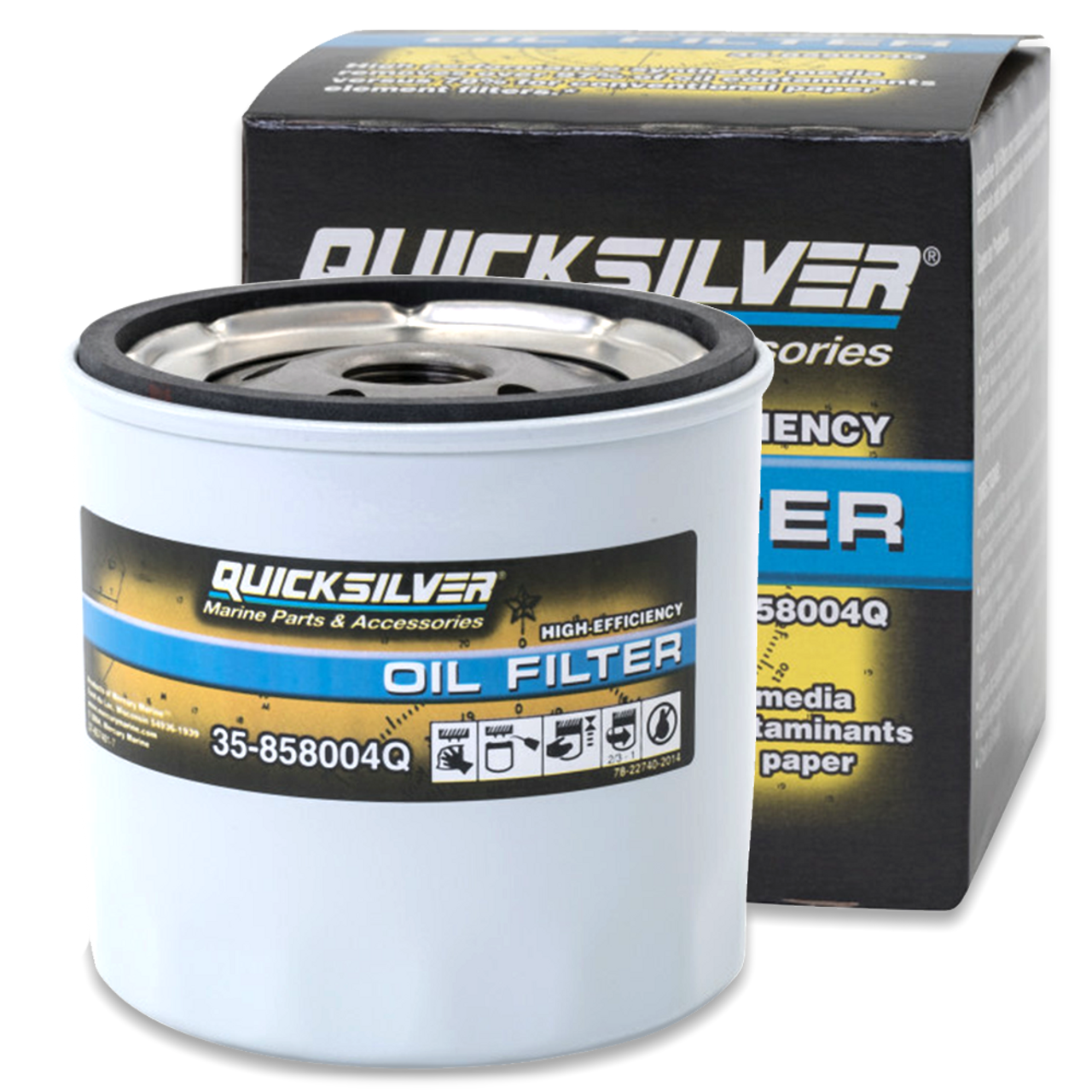 Sell QuickSilver Marine Oil Filter 35-8M0154778 In Miami, Florida - Foto 9