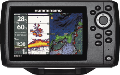 410210-1NAV Humminbird HELIX CHIRP Combo Fishfinder/GPS