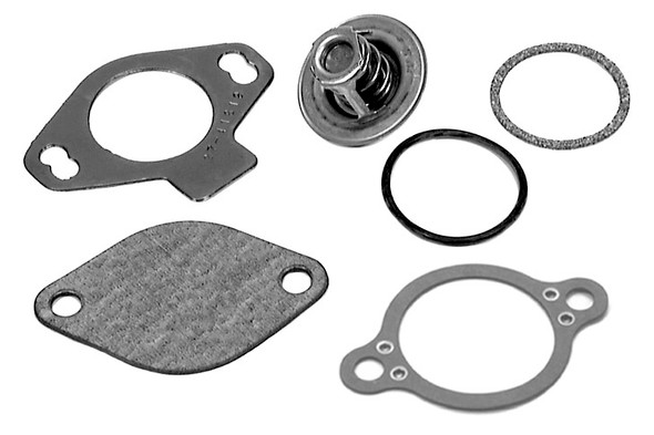 807252Q 4 Quicksilver Mercruiser Thermostat Kit GM V-6 & V-8