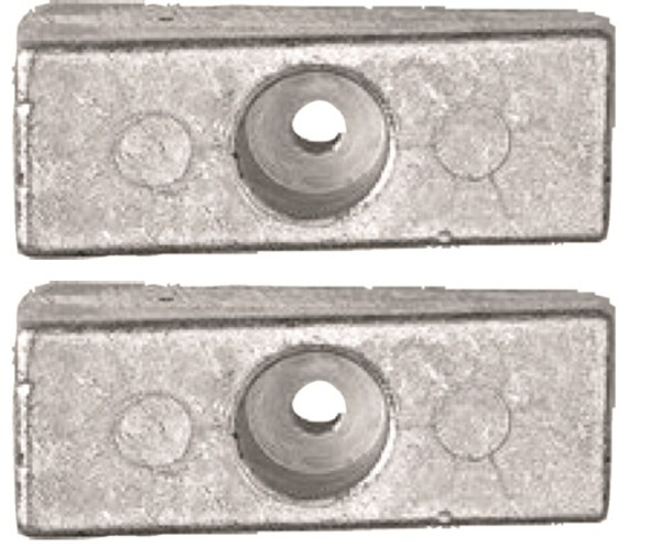 826134Q Mercury Quicksilver Power Trim Anode 2/Pk 30-300hp