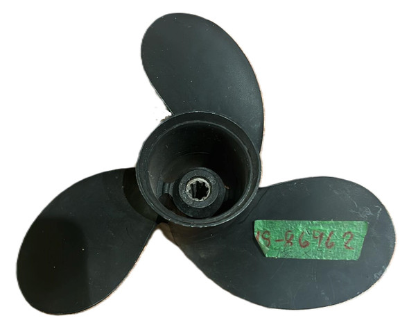 USED 48-86962-9 86962A4 Mercury 9 1/2 x 9P 3 Blade Aluminum Propeller
