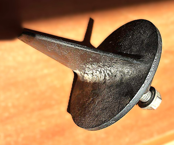 USED 31640T07 Quicksilver Mercury Trim Tab Anode