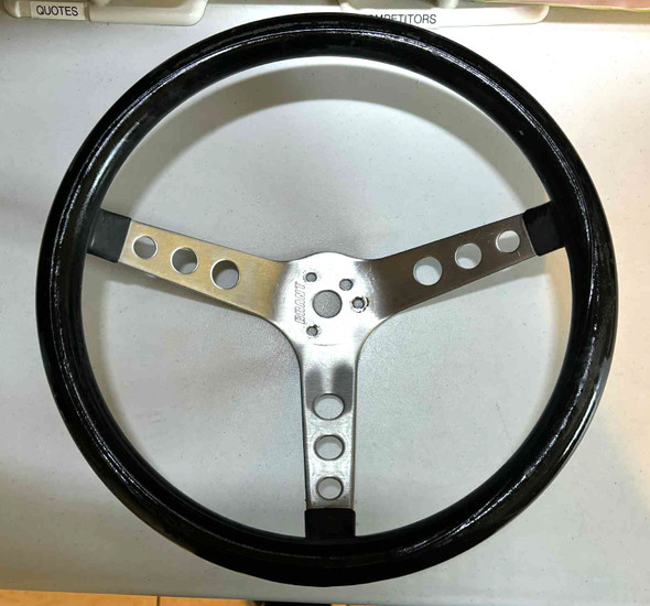 USED Grant Classic Appr. 13 1/2" Black Steering Wheel USED Grant Classic Appr. 13 1/2" Black Steering Wheel