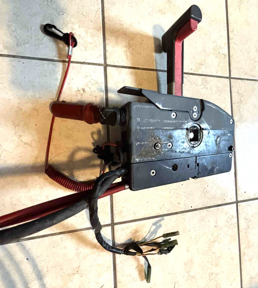 703-48207-25-00 Yamaha Side Mount Remote Control Assembly 703 10P, PTT 703-48207-25-00 Yamaha Side Mount Remote Control Assembly 703 10P, PTT