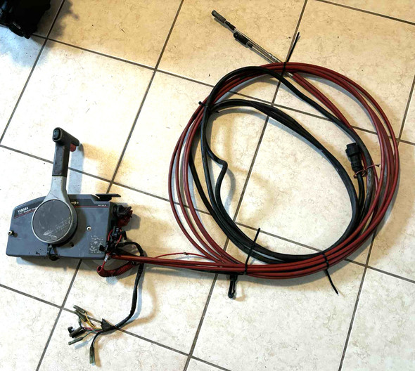 703-48207-25-00 Yamaha Side Mount Remote Control Assembly 703 10P, PTT 703-48207-25-00 Yamaha Side Mount Remote Control Assembly 703 10P, PTT