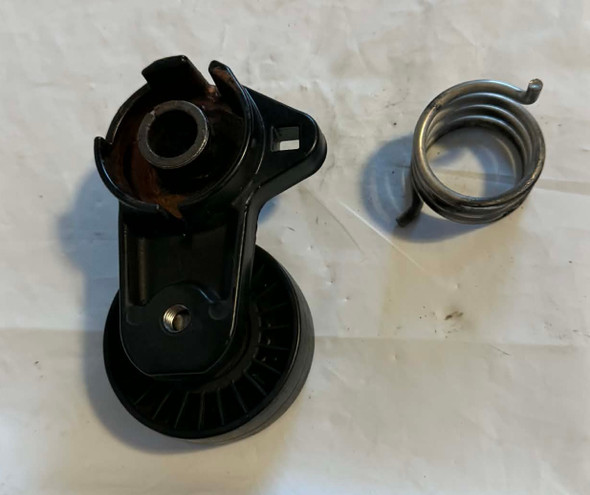 USED 856815T2 Mercury Arm Tensioner with Pulley & Spring 135-300hp