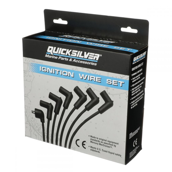 84-816761Q17 Quicksilver Ignition Plug Wire Set 84-816761Q17 Quicksilver Ignition Plug Wire Set