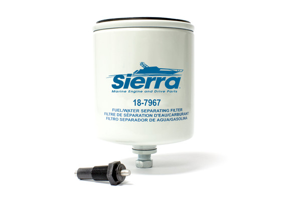 18-7967 Sierra Fuel Water Separating Filter Mercury