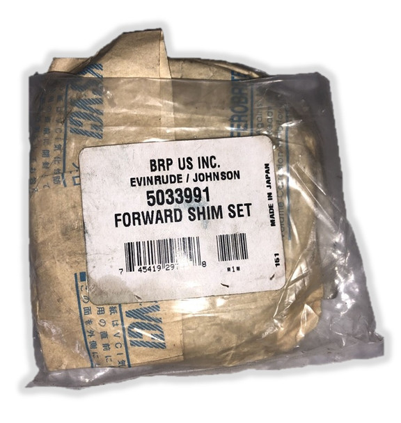 5033991 OMC Johnson Suzuki Forward Shim Set