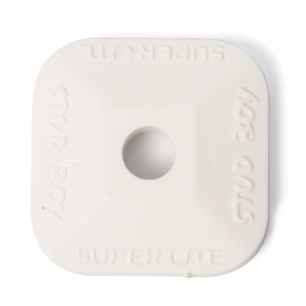 2462-P3-WHT StudBoy SuperLite +Plus White Backers EACH