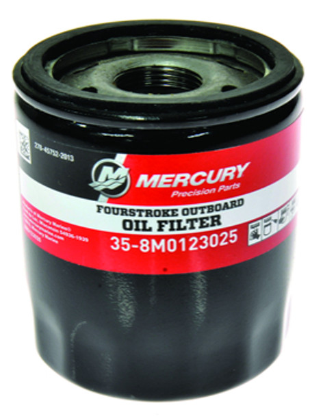 8M0123025 Mercury Oil Filter 175-300hp V6 V8 Four Stroke