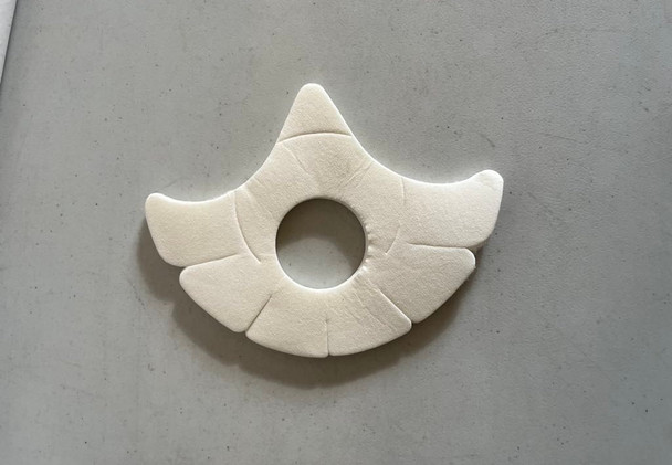 4486130001 BRP Ski-Doo Snowmobile Absorbent Helmet Pads  (pack of 4)