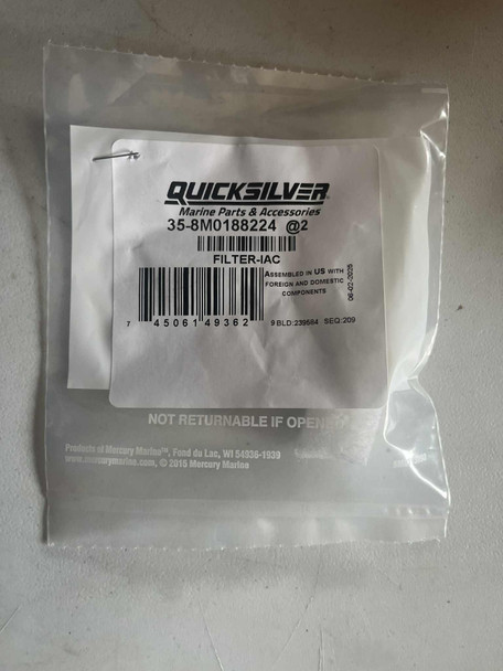8M0188224 Quicksilver Filter-IAC