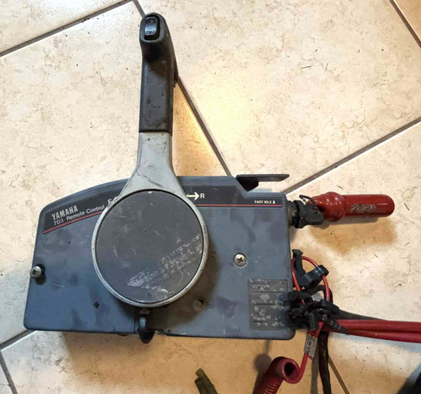 703-48207-25-00 Yamaha Side Mount Remote Control Assembly 703 10P, PTT 703-48207-25-00 Yamaha Side Mount Remote Control Assembly 703 10P, PTT