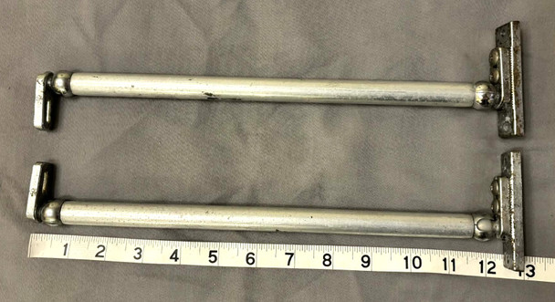 USED WB Inc. 12 1/2" Windshield Support Bracket Marine Boat Set of 2